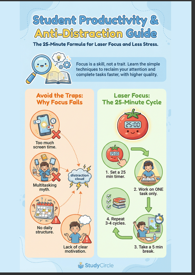 Student Productivity & Anti-Distraction Guide